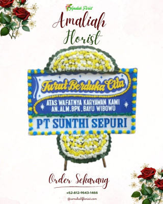 Papan Bunga Duka di Bararawa