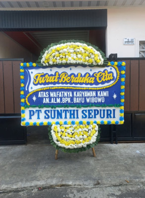Papan Bunga Duka di Bararawa