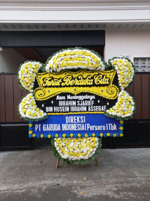 Papan Bunga Duka di Bararawa